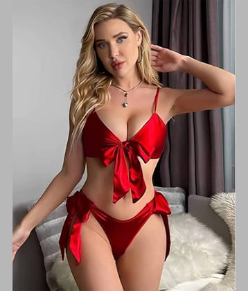 Gangomi Satin Non Padded Women's Convertable Bra ( Pink ) Bras Satin