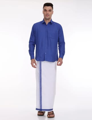 Blue Cool Club Full Sleeve Double Set - 31005-38