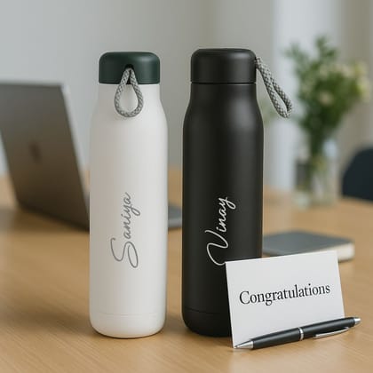 Personalized Hot & Cold Rope Bottle - Combo