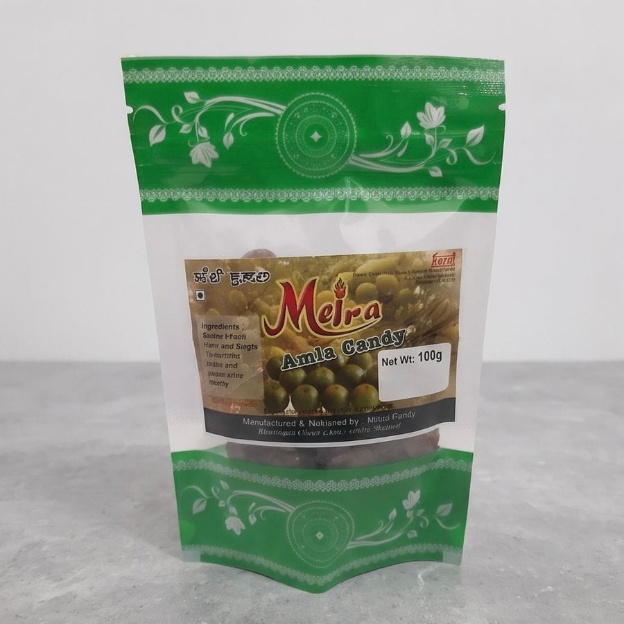 MEIRA AMLA CANDY - 100 gm - One stand-up pouch