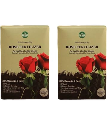 TrustBasket Rose Fertilizer (450gm - Set of 2)