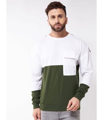 Gritstones Pack of 1 Cotton Blend Oversized Fit Men's T-Shirt ( Maroon )