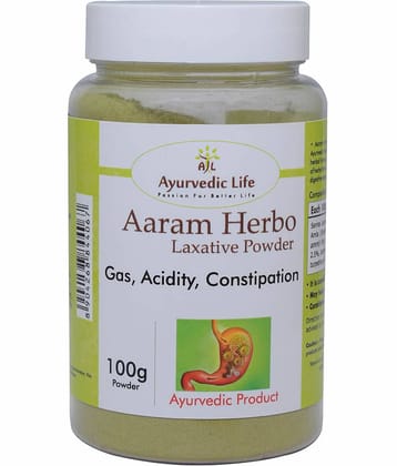 Ayurvedic Life Aaram Herbo Laxative Powder 100 Gm Pack of 1