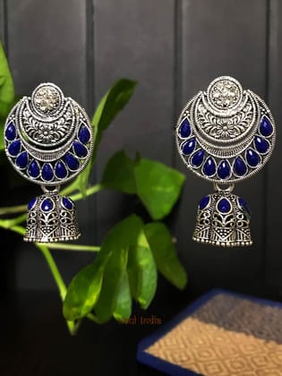 Beaded Alloy Jhumka