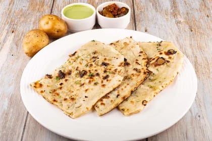 Stuffed Aloo Naan