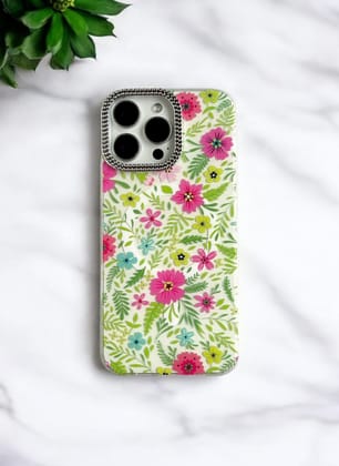 Springtime Bloom Floral Case for iPhone 16 Pro Max