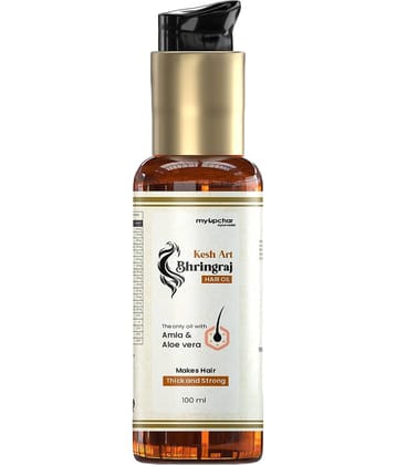 Myupchar Ayurveda Kesh Art Bhringraj Hair Oil-100 Ml|Control Hair Fall & Dandruff|Amla & Aloe Vera