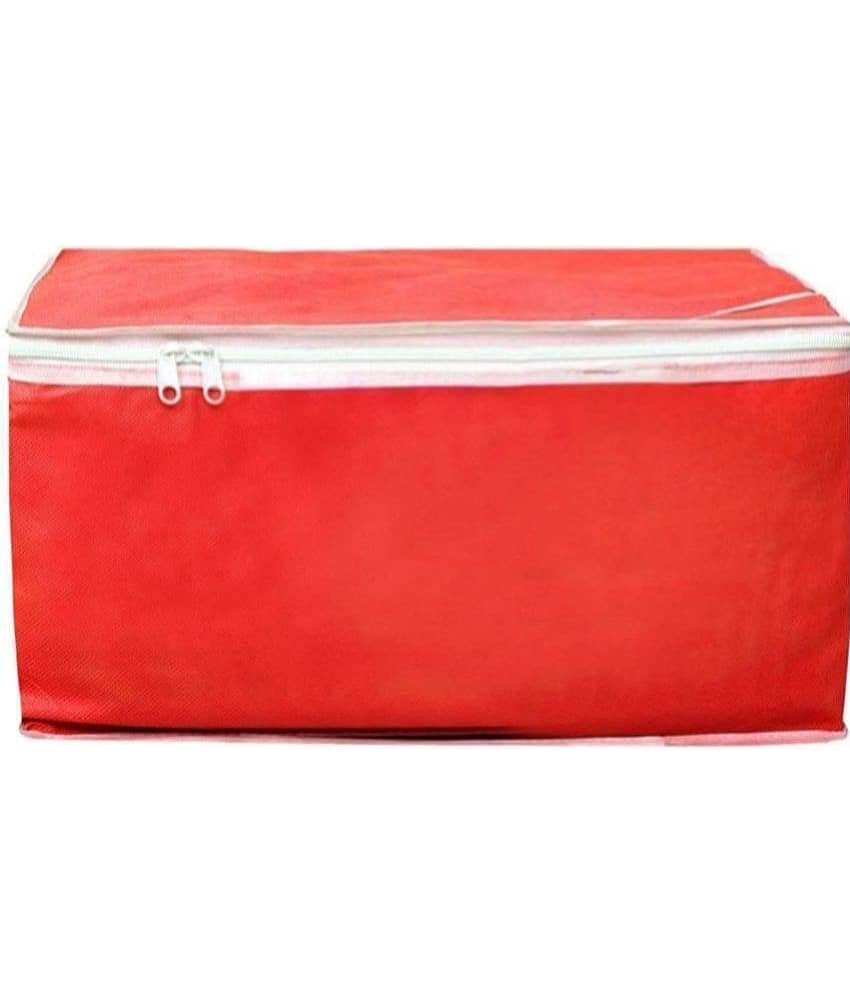 Jewar Mandi - Red Fabric Garment Bag