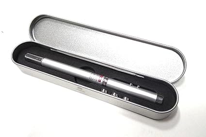 AABHA 5 In 1 Multipurpose Antenna Pen With Torch, Laser, Pointer, Magnet, And Pen - A Perfect Corporate Gift (Gift Box) (Cells Included)