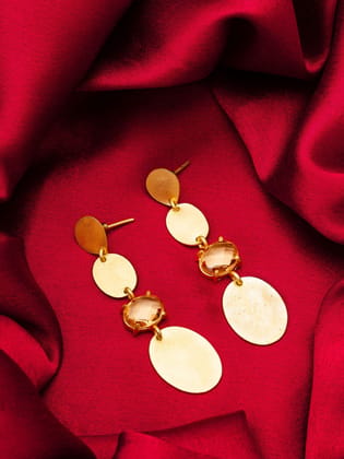 Morison Golden Crescent Earrings Modern and Mysterious