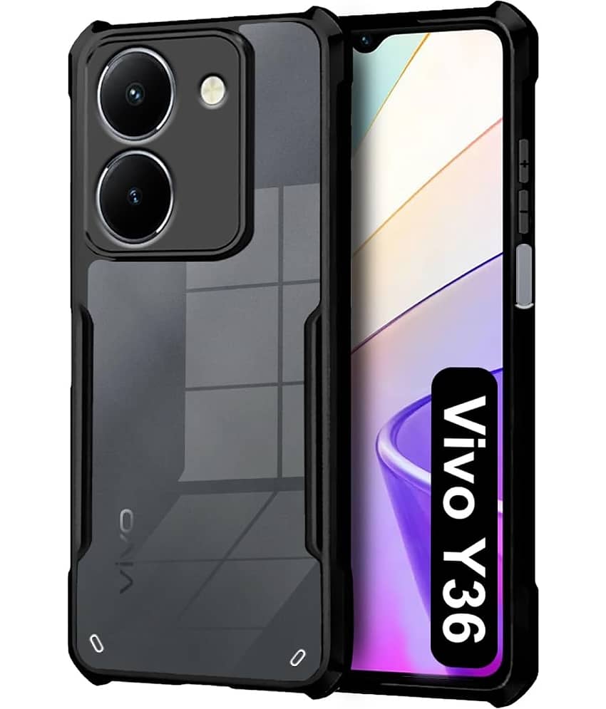 ZAMN Shock Proof Case Compatible For Polycarbonate Vivo Y36 ( )