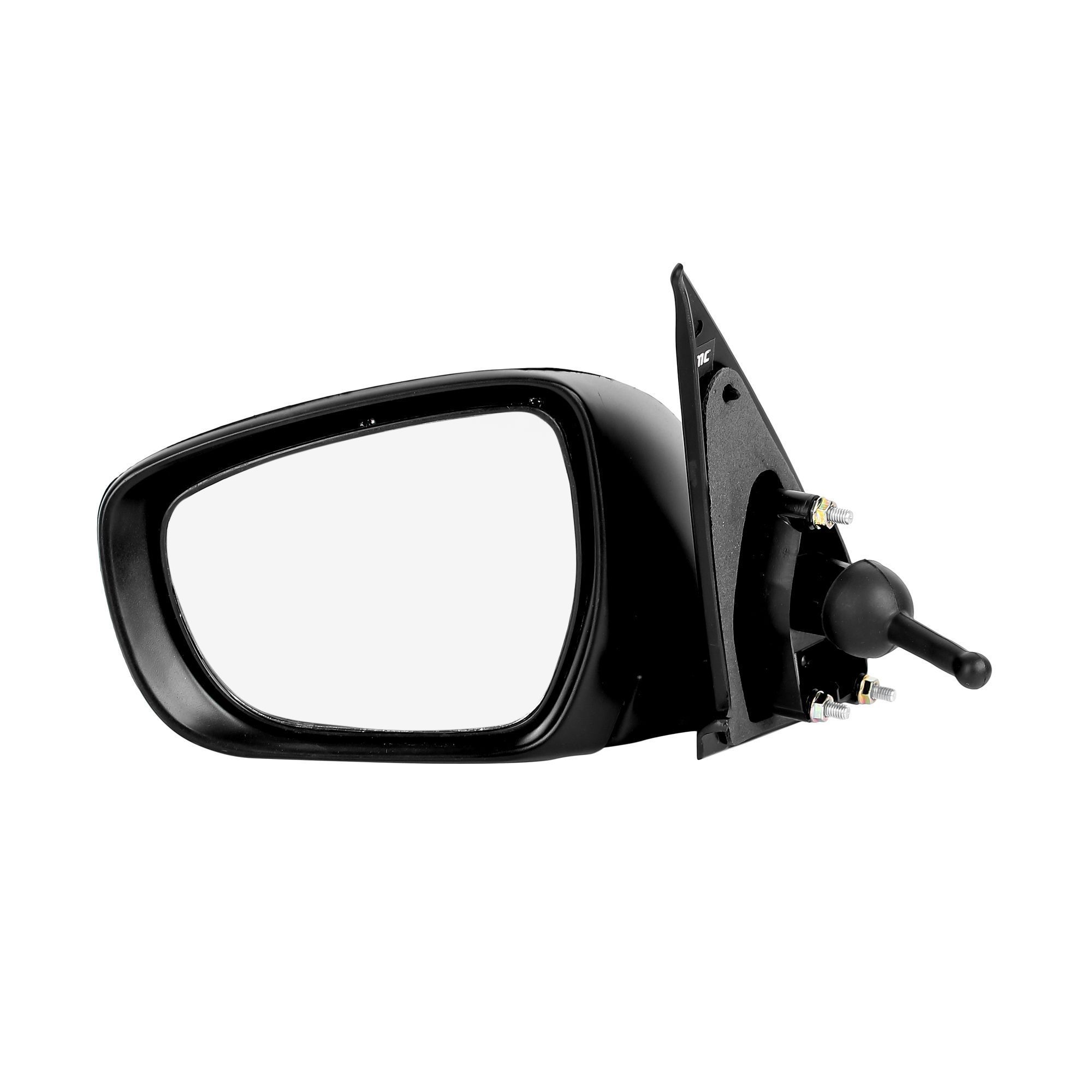 RMC Car Side Mirror Suitable For Alto K10 VXI With Lever Type 2 Model (2014 & onwards)(ABS/Glass) (Black) LEFT SIDE (PASSENGER SIDE)