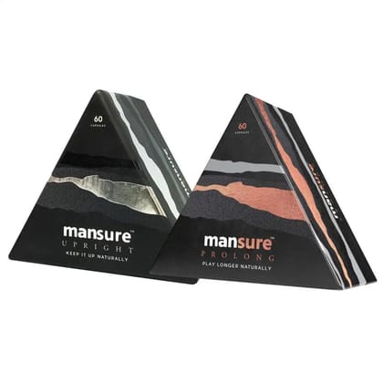 ManSure Combo - UPRIGHT and PROLONG Capsules For Men