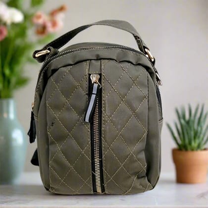 Backpack Bag | Casual Pithu Bags | Latest Trendy Office Bag | School & College Bags for Girls - For Woman, Girls, Laptop, Office & Gifts-Green