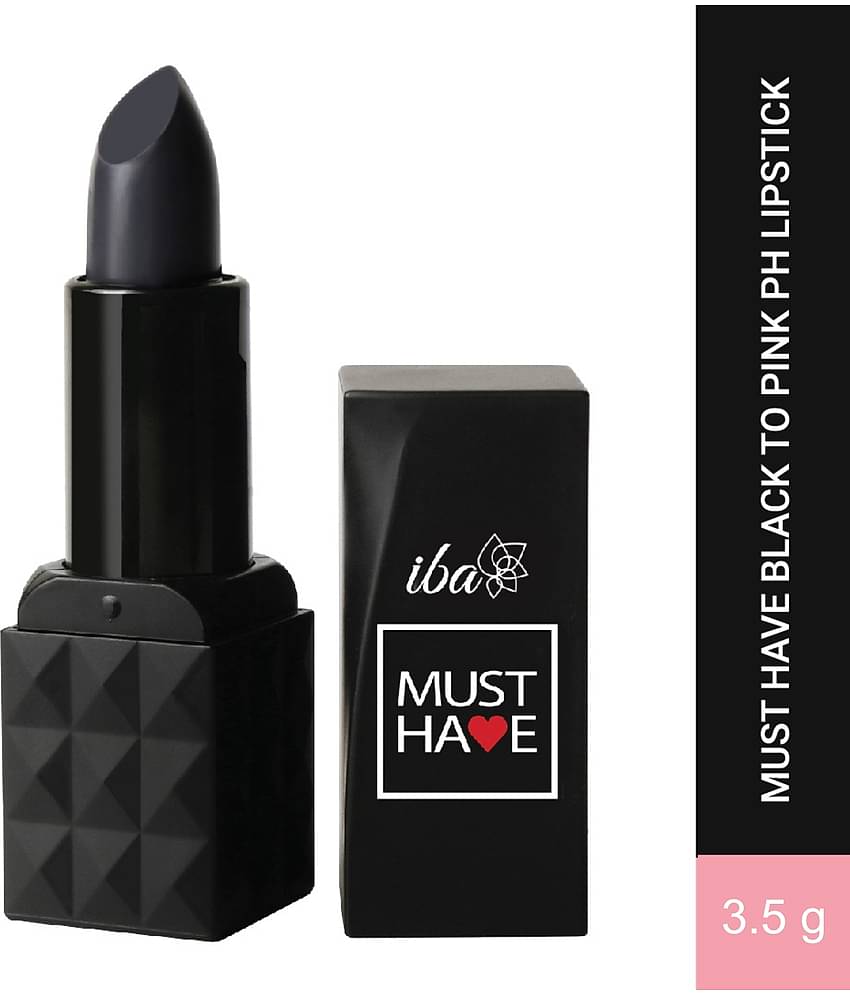 Iba Must Have Black to Pink PH Lipstick, 3.5g , Moisturizing & Long Lasting, (Pack of 1)