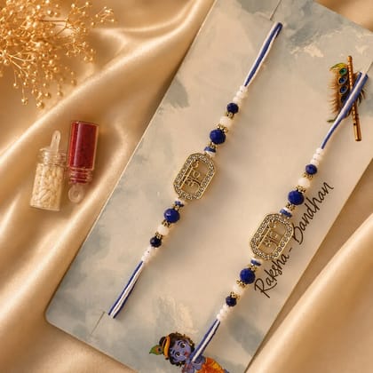 Shiv Pendent Rakhi (Pack of 2)