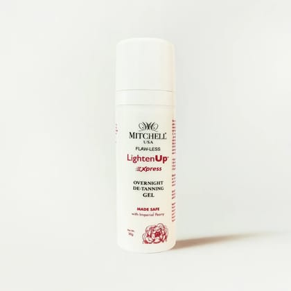 Mitchell USA FLAW-LESS LightenUp Overnight De-Tanning Gel