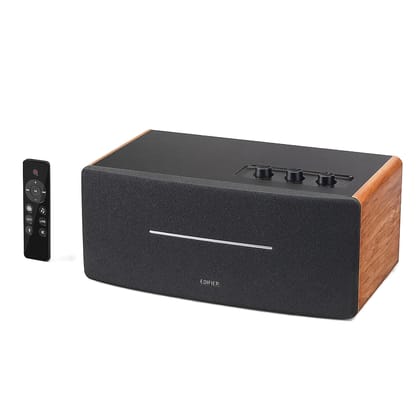 Edifier D12 Integrated Stereo Speakers- Brown