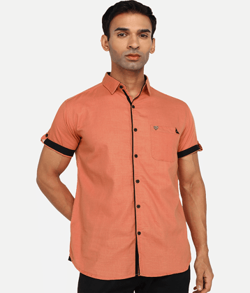 Kuons Avenue - White Linen Slim Fit Men's Casual Shirt ( Pack of 1 )