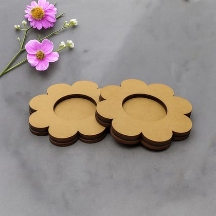 Dbeautify's DIY MDF Flower T-Light Holder