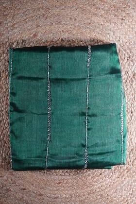Dark green Jimmy choo Saree-Dark Green