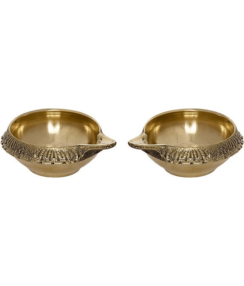 Diya - Brass 12 cm (Pack of 2)