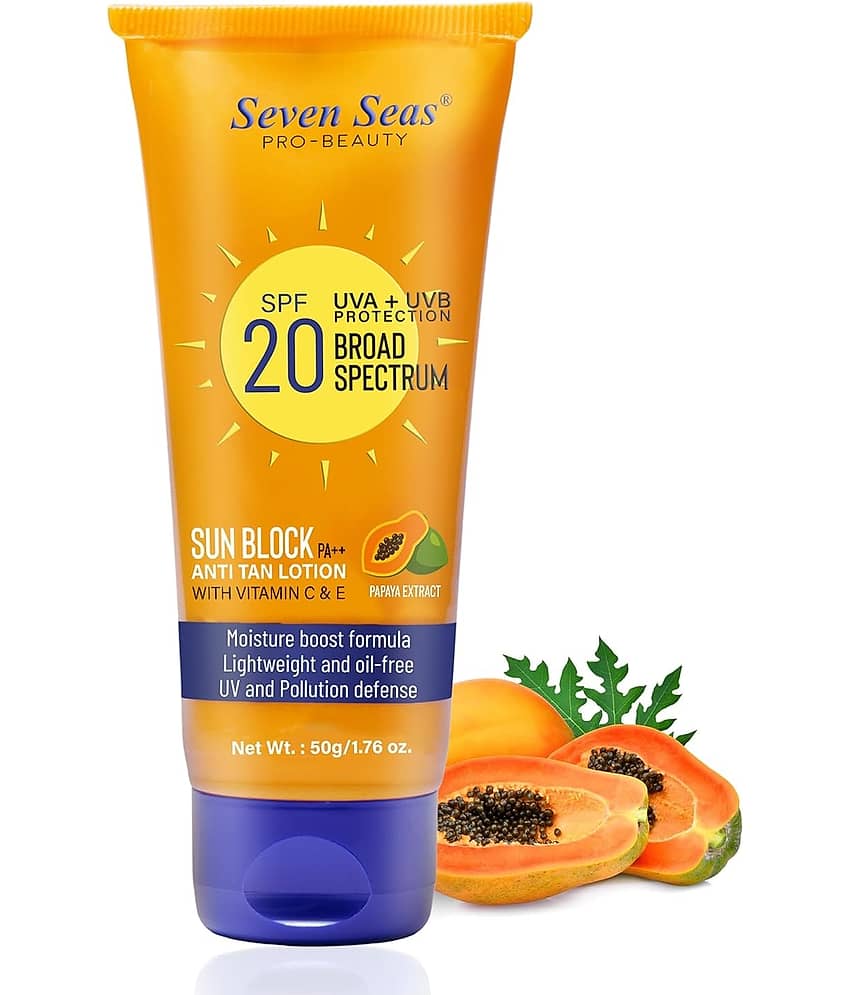 Seven Seas Sunscreen Cream For All Skin Type ( Pack of 1 )