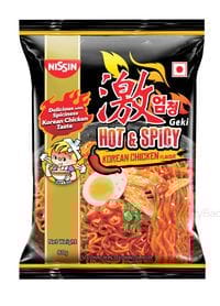 Nissin Geki - Hot & Spicy Korean Chicken Flavour 80 g