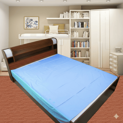 KUDIZE Disposable Non-Woven Laminated Water Proof 30 GSM Bed Sheet for Hospital; Hotel; Spa and Beauty Parlor (63 x 80 Inch)(160.00 x 203.20 cm) (Pack of 10)