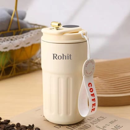 Personalized Gift : Premium LED Display Thermos Flask