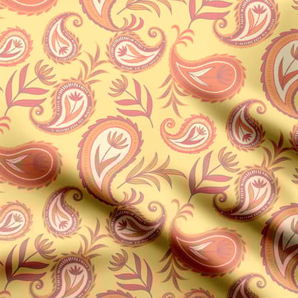 Vintage Paisley Pattern-Cotton
