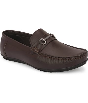 John Karsun Brown Men's Slip on