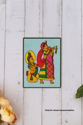 Dbeautify's MDF DIY Radha Krishna Traditional Painting