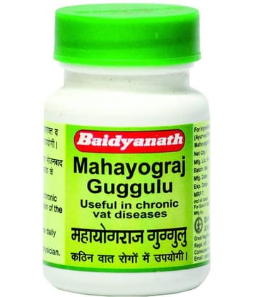 Baidyanath Mahayograj Guggulu - 100 Tablets