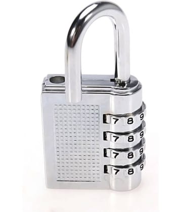 store 590 4 Dial 40mm Combination Lock Luggage Bag Suitcase Drawer Cabinet Door Safe Code Safety Combination Number Lock Padlock