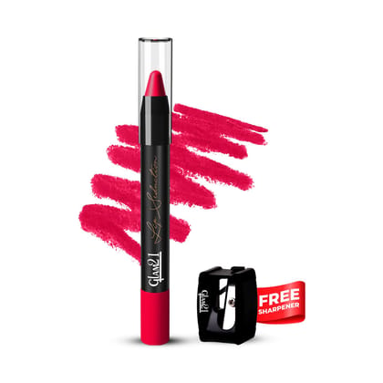 Glam21 Lip Seduction Non- Transfer Crayon Lipstick up to 12 Hours Stay | Lightweight & Longlasting|Creamy Matte | Smudge Proof - 3.6gm|Very Magenta-08 (Matte) Glam21 Lip Seduction Non- Transfer Crayon Lipstick up to 12 Hours Stay | Lightweight & Longlast