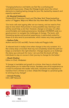 Chase the Change: Bridging the Gap Between Thinking and Doing Chase the Change: Bridging the Gap Between Thinking and Doing