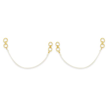 Plastic Material Earring support Ear chain for Long and Heav