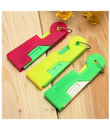 Automatic Plastic Needle Threader Thread Guide Needle Device pack of 3