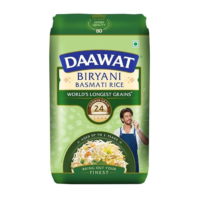Daawat Basmati Rice,BASMATI AKKI-BIRYANI 1 KG