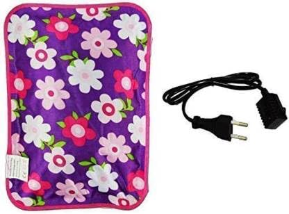AABHA Hot Water Bag Pre-Filled Gel Electric Heating Pad for Pain Relief, Period Cramps, Arthritis, Muscle Ache (Multicolor)