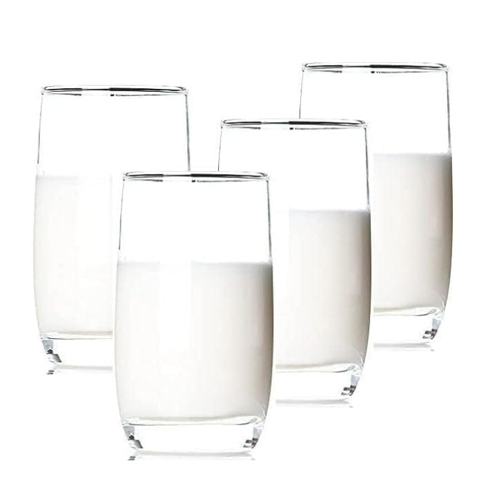 Steamless Plaza Clear Glass | 280 ML | Elegant Drinking Glass for Water, Wine, Juice, Beer, Cocktails and Mixed Drinks |