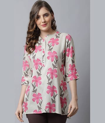 Pistaa Women's Viscose Regular Top ( Pink )