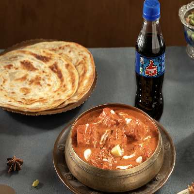 Veg Paratha Combo(Serves 1)