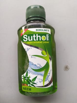 New Antiseptic Suthol Body hygiene liquid Boroline's Neem 