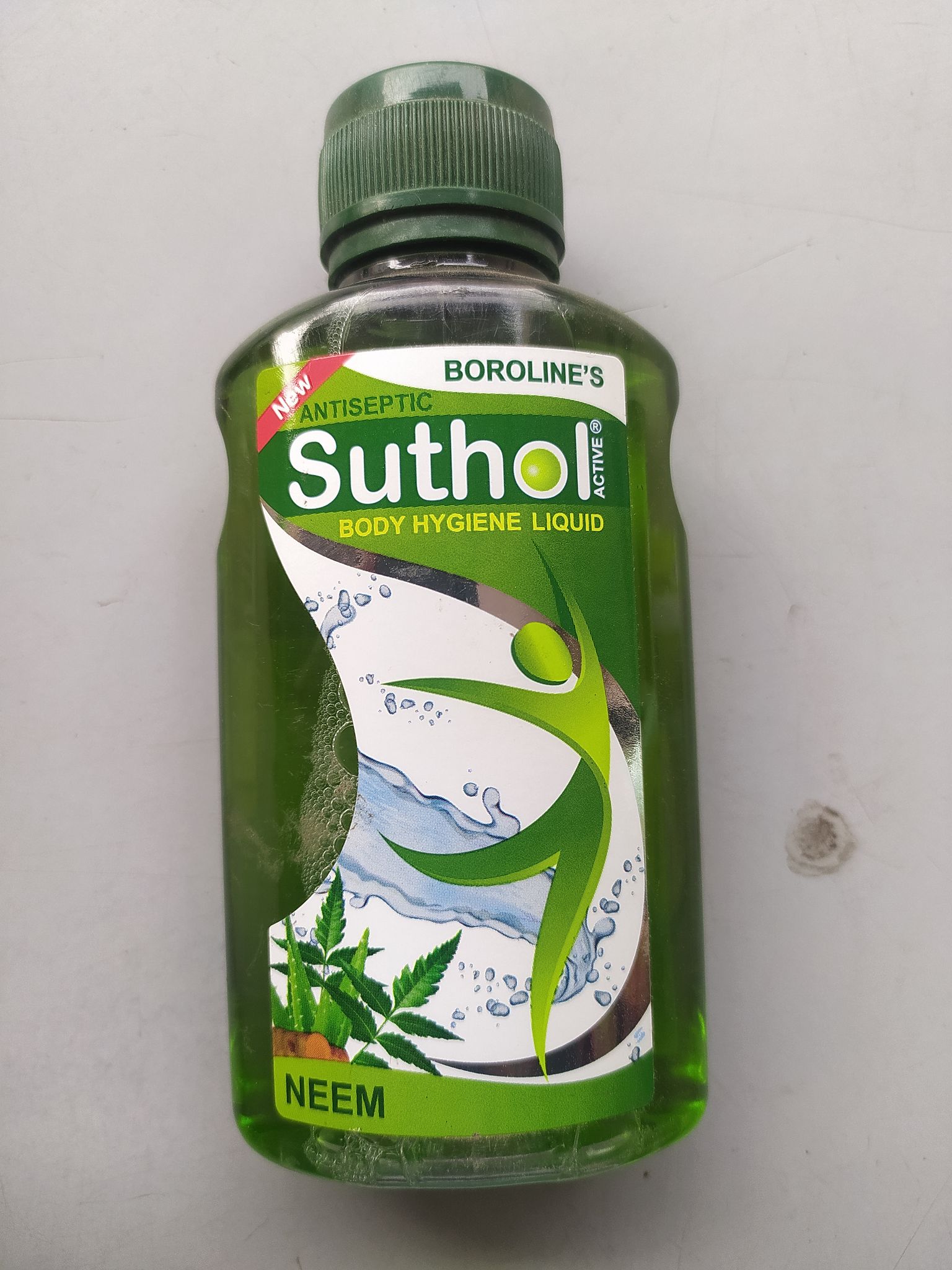 New Antiseptic Suthol Body hygiene liquid Boroline's Neem 
