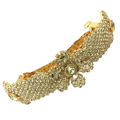 Rhinestones Studded Hair Barrette Buckle Clip