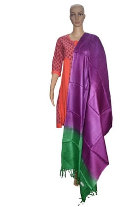 Pure organic Tussar Silk Dupatta