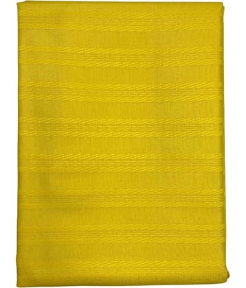 Maharaja Yellow Cotton Blend Men's Unstitched Kurta ( Pack of 1 )