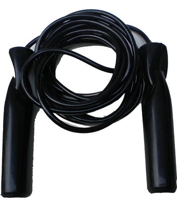 Lew Plastic Handle Skipping Rope Adult Women and Men, Speed Rope with Anti Slip Handles - Ideal for Fitness, Stamina, MMA Boxing, Gym Workout, Crossfit & Exercise